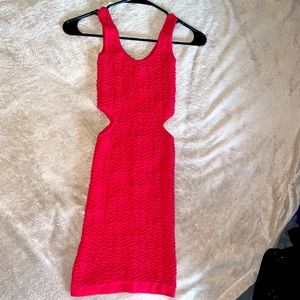 Bebé Cut Out Bodycon Dress